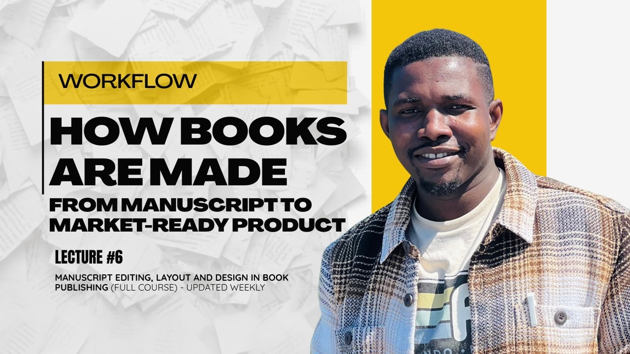 How Books Are Made | Production Workflow Explained |  MCM 206 Lecture 6