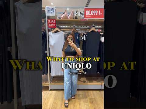 My top picks at Uniqlo store #shoppingguide