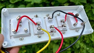 Correct way of Grid + Inverter wiring for switch board 😇 |