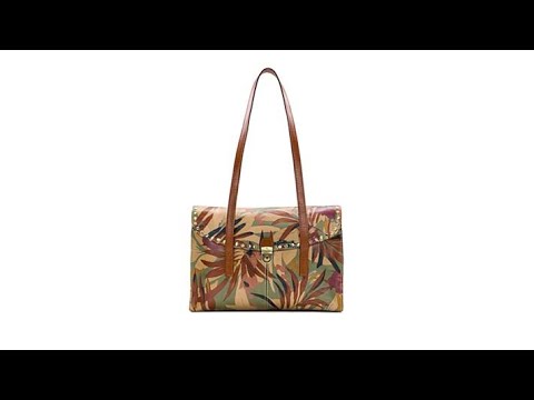 Patricia Nash Verbania Leather Satchel