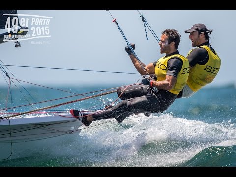 49er Sailing Highlights- 2015 Euros Day 3