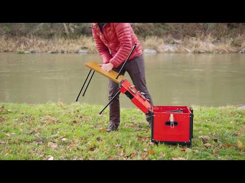 Aioks - All-in-one Outdoor Kitchen System, virtuve ceļojumiem