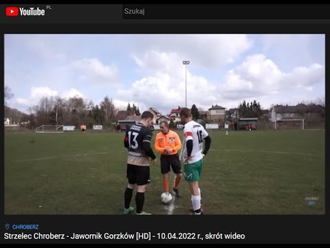 Strzelec Chroberz - Jawornik Gorzków [HD] - 10.04.2022 r., skrót wideo