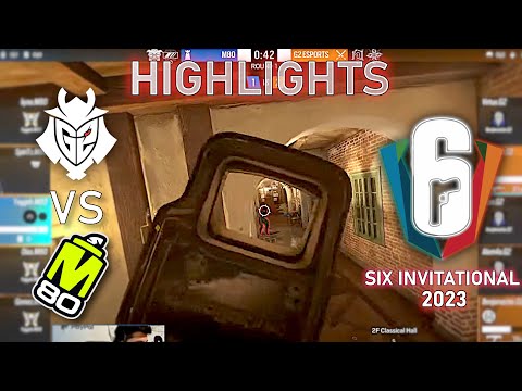 WINNER TO MAIN STAGE! G2 vs M80 - HIGHLIGHTS - Lower Bracket - Six Invitational 2023 - R6 Esport