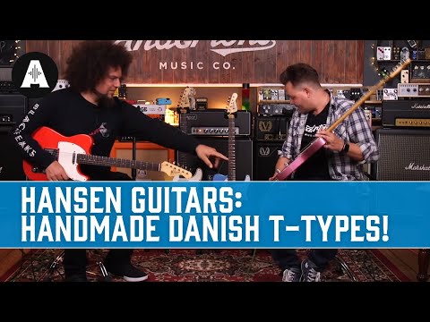 Danish Pete’s new T-Style... From Hansen Guitars in Denmark! It’s a Danish thang!