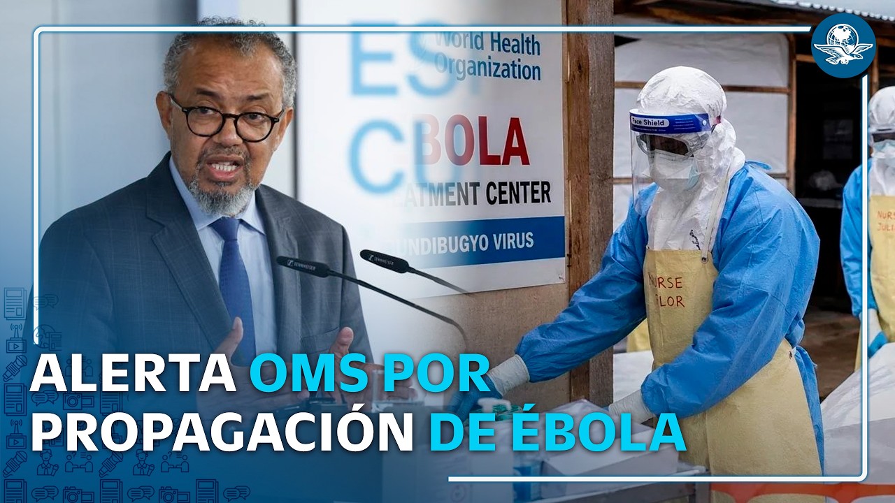 OMS advierte que ébola en el Congo es de "muy alto riesgo" a nivel nacional
