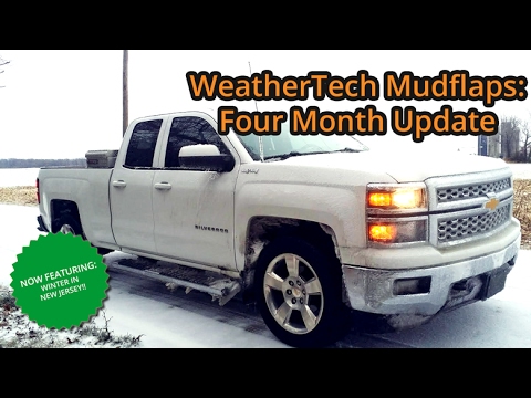 WeatherTech Mudflaps 4 Month Update - 2014-2018 Silverado