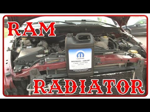 How To: 2006 Dodge RAM 3500 5.9 Cummins radiator- Easy Mode