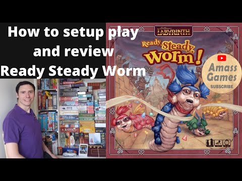 How to setup, play and review Ready Steady Worm by * AmassGames *