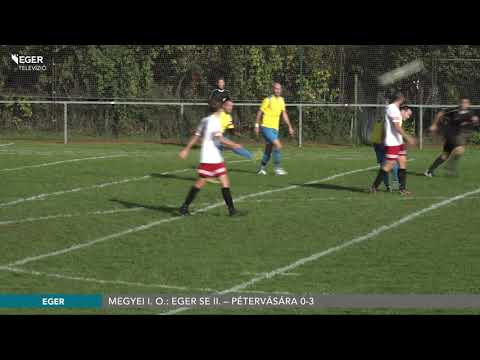 Megye I. osztály: Eger SE II. – Pétervására SE 0-3 - 2020.10.14.