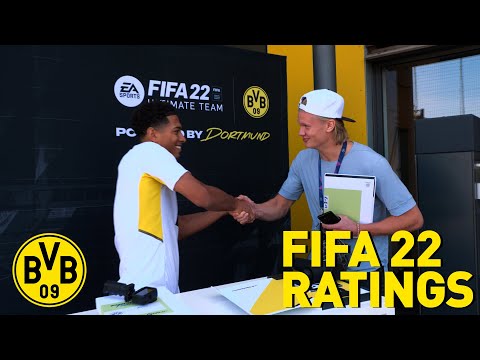 „What should be better, Erling?“ | BVB FIFA 22 Ratings presented by Jude Bellingham