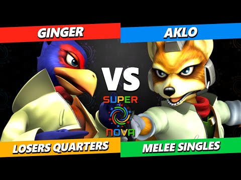 Supernova 2025 TOP 8 - Ginger (Falco) Vs. Aklo (Fox) Smash Melee Tournament