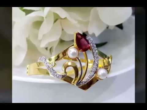 Custom made ruby pearl bracelet and ring by Nafisa Designs