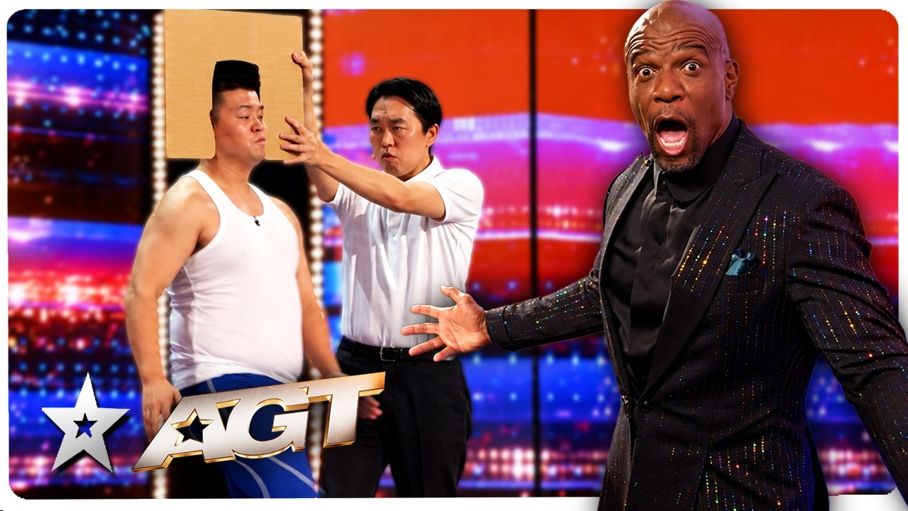 Japanese Duo Bring Absolute CHAOS to America's Got Talent! 🤪