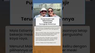 Alasan Maia Estianty Tetap Kerja Walau Kondisi Finansial Mapan, Bersyukur Didukung Irwan Mussry