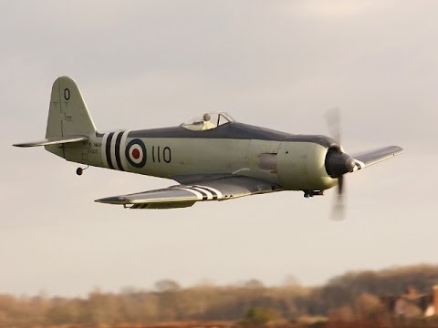 DEANO RC TOP FLITE 1:7 SCALE RC HAWKER SEAFURY MKII (GOLD EDITION) - DLE 20cc CMAC # 3 - 2015