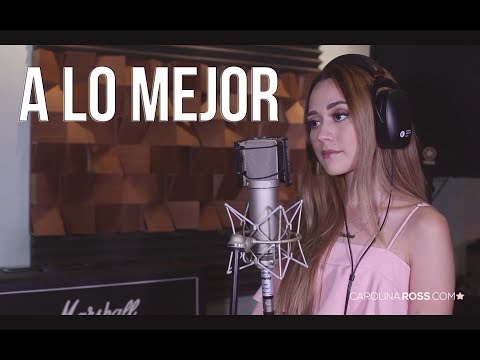 A lo mejor - Banda MS (Carolina Ross cover) En Vivo Sesión Estudio