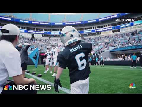 Good News: Carolina Panthers help make young boy’s wish come true