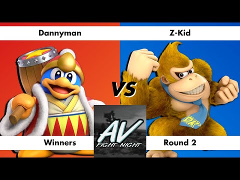 AV Fight Night #11 - Winners Round 2: Dannyman (King Dedede) vs Z-Kid (Pac-Ma/Z-Kid)
