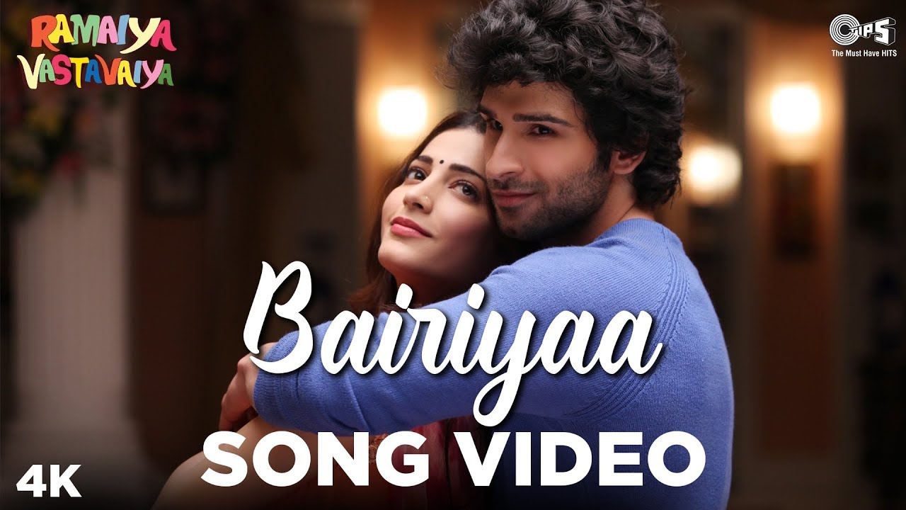 Bariyan Lyrics  | Ramaiya Vastavaiya | Girish Kumar, Shruti Haasan | Atif Aslam, Shreya Ghoshal | Sachin Sanghvi- Jigar Saraiya