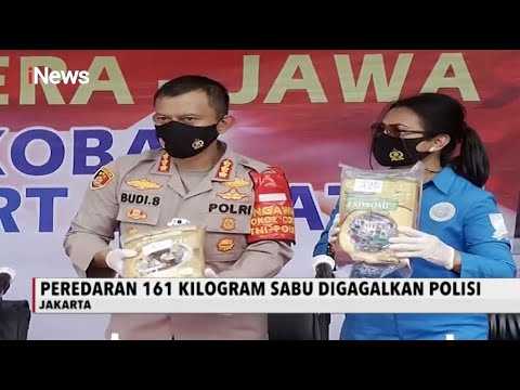 Sita 161 Kg Sabu, Polisi Berhasil Ungkap Kasus Narkoba Skala Besar - iNews Malam 03/08