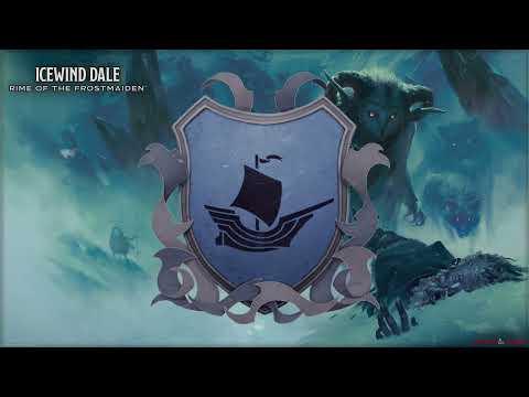 The Fishing Fleet Town, Targos | D&D Ambiance | Icewind Dale Campaign Ten-Town | 1 hour Music