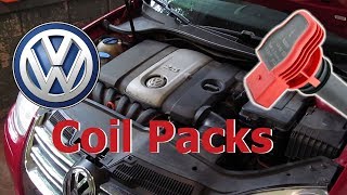 Solve Misfire on 2.5 VW Jetta - Replace Ignition Coil Packs on 2.5 VW Jetta