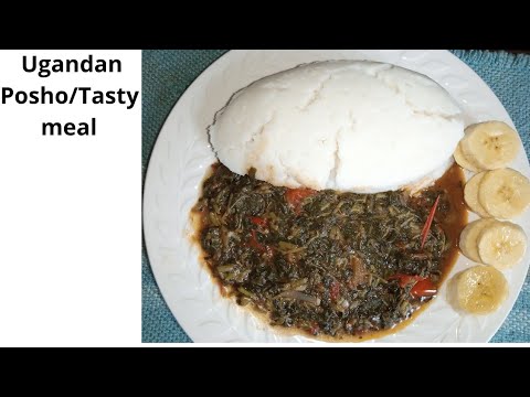 Easy steps to cook Ugandan Posho (version one)