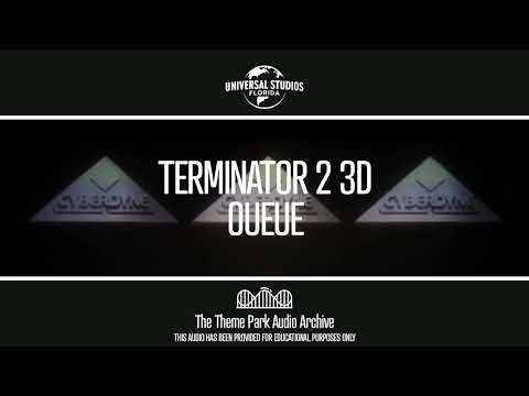 Terminator 2 3D - Queue | Universal Studios Florida