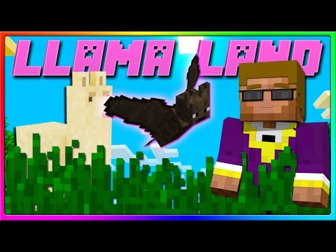 Minecraft Llama Land - FREAKING ANNOYING MOBS! (Episode 2 of Llama Land Server 1.11) Video