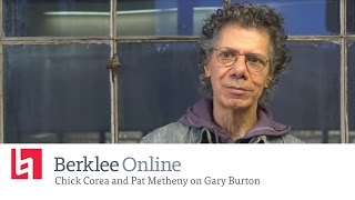 Berklee Online Interview: Chick Corea and Pat Metheny on Gary Burton