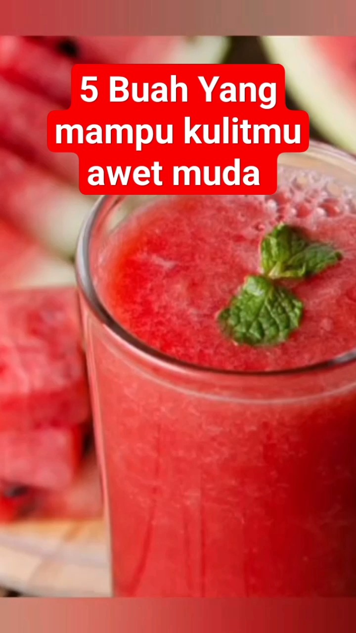 Yuk, jaga kecantikanmu dengan 5 buah yang bisa bikin kamu awet muda! 🍏✨ Coba deh, kamu pasti suka!