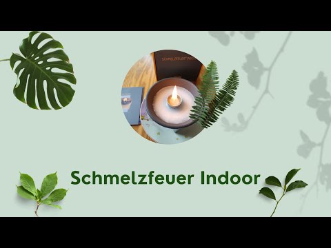 Ein Indoor Schmelzfeuer 🪔von Denk® Keramik - Kerzenwachs Resteverwertung