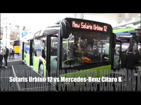 Solaris Urbino 12 2015 vs Mercedes-Benz Citaro K 2015