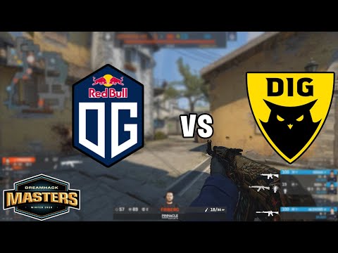 OG vs Dignitas Highlights - CSGO Flashpoint 2