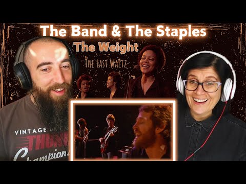 The Band, And The Staples - The Weight (REACTION) with my wife