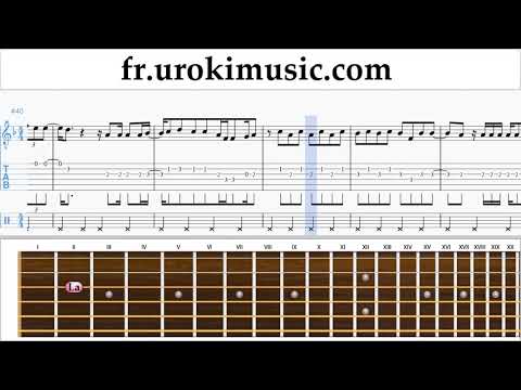 Cours de Guitare Carlos Vives, Sebastian Yatra - Robarte un Beso Tuto Partitions Partie#2 um-i829