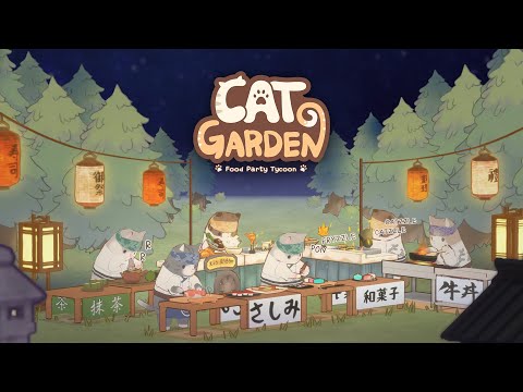Cat Garden - Food Party Tycoon Video