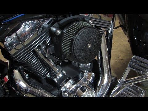 Harley Road King Big Sucker Air Cleaner Installation - GetLowered.com