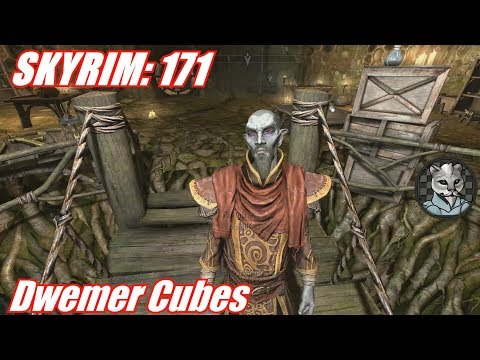 Checkers' Mellow Skyrim Let's Play Part 171 - Dwemer Cubes