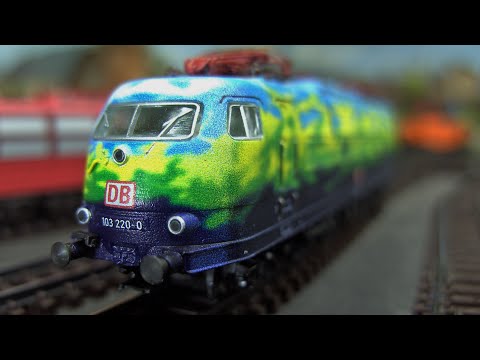 Spur N, BR103, Heute die vierte und letzte.