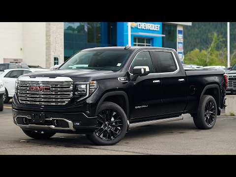 2026 GMC Sierra 1500 Crew Cab Standard Box 4-Wheel Drive Denali in Black for sale at Salmon Arm Chevrolet Buick GMC in Salmon Arm, BC