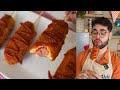 EASY AND QUICK SNACK HOT DOG ON A STICK OR KOREAN HOT DOG