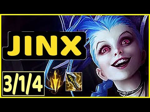 JINX VS SIVIR - 3/1/4 KDA ADC GAMEPLAY