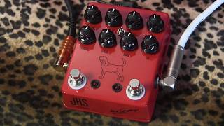 Video thumbnail for JHS Calhoun V2 Overdrive & Fuzz Mike Campbell signature with Humbuckers by gearmanndude