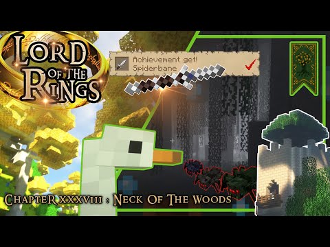 Minecraft Lord Of The Rings #38: Neck Of The Woods 🕸️