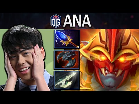 OG.ANA SMURF HUSKAR WITH AGHANIMS-HALBERG - DOTA 2 7.31 GAMEPLAY