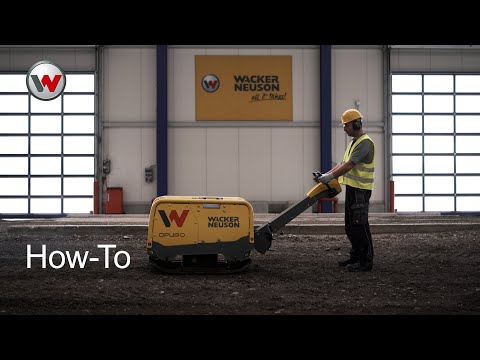 Wacker Neuson AP2560e Electric Vibratory Plate