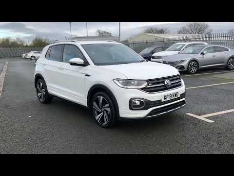 Volkswagen T-Cross 1.0TSI R-Line Pure White Used Car | Wrexham Volkswagen