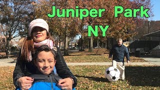 Going to Juniper Park , Queens NY .Fall Family Day